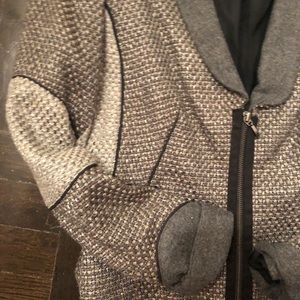 Zara Jackets & Coats - Zara medium grey zip blazer Zara Jackets & Coats - Zara medium grey zip blazer